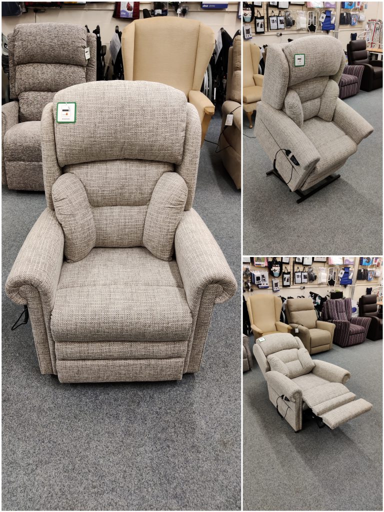 Riser best sale recliner armchair